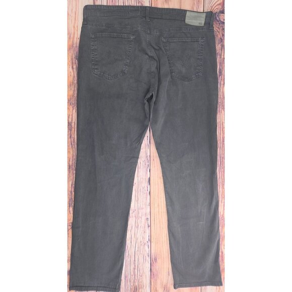 AG Adriano Goldschmied The Everett Slim Mens Pants 38x32 Gray - Picture 2 of 10